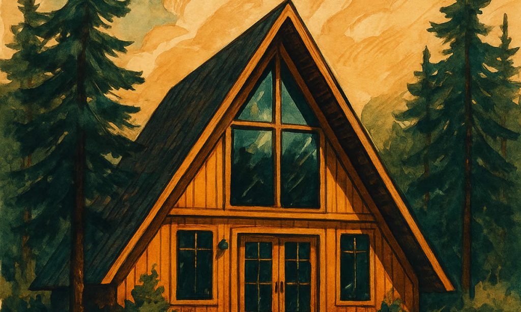 Maison en A : Le coup de coeur